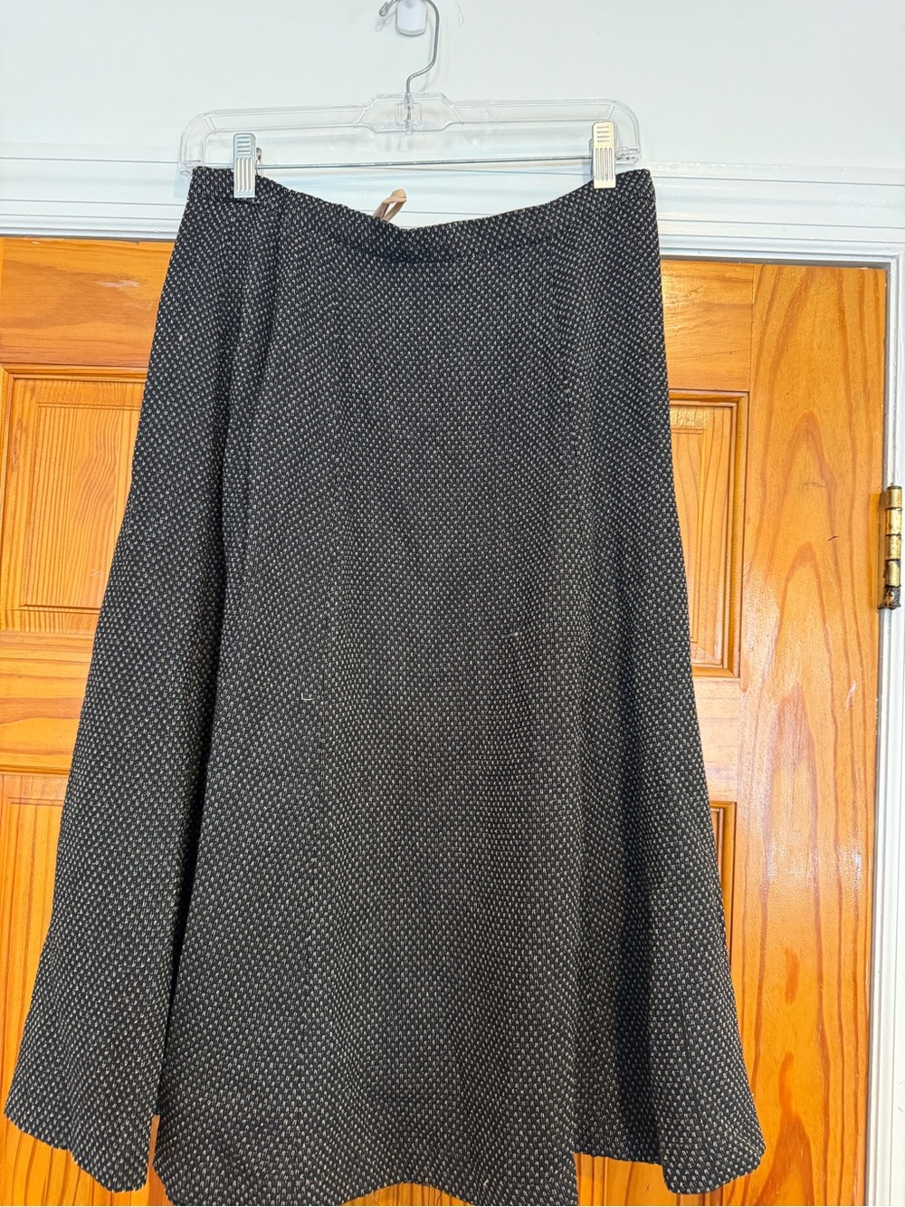 Classic Black A-Line Women's Skirt